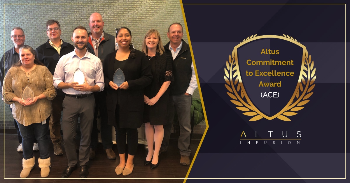 Altus Cre Good To Work For Altus Commitment to Excellence Award (ACE) - Altus Biologics - Biologics