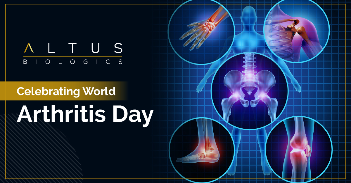 Celebrating World Arthritis Day Altus Biologics
