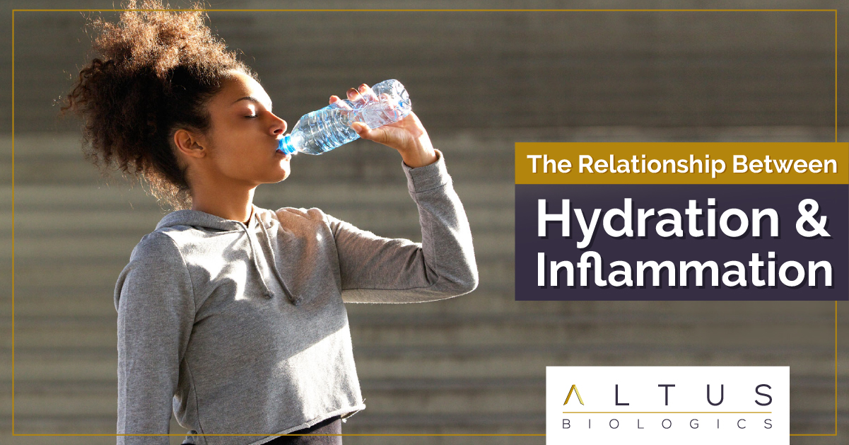 The Relationship Between Hydration & Inflammation Altus Biologics